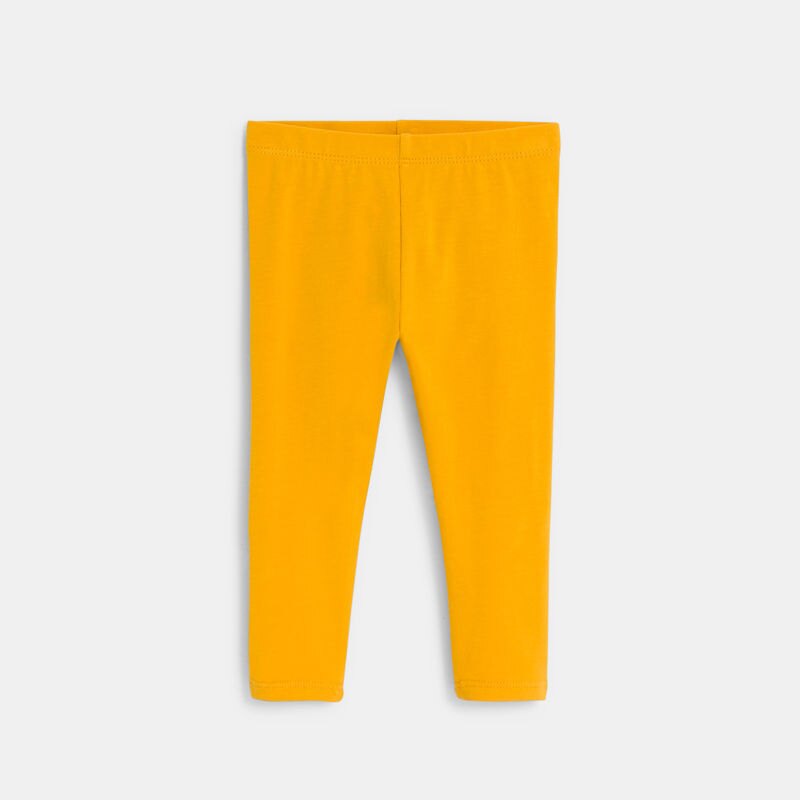 Robe fleurie à volants et legging jaune bébé fille Gris ou noir