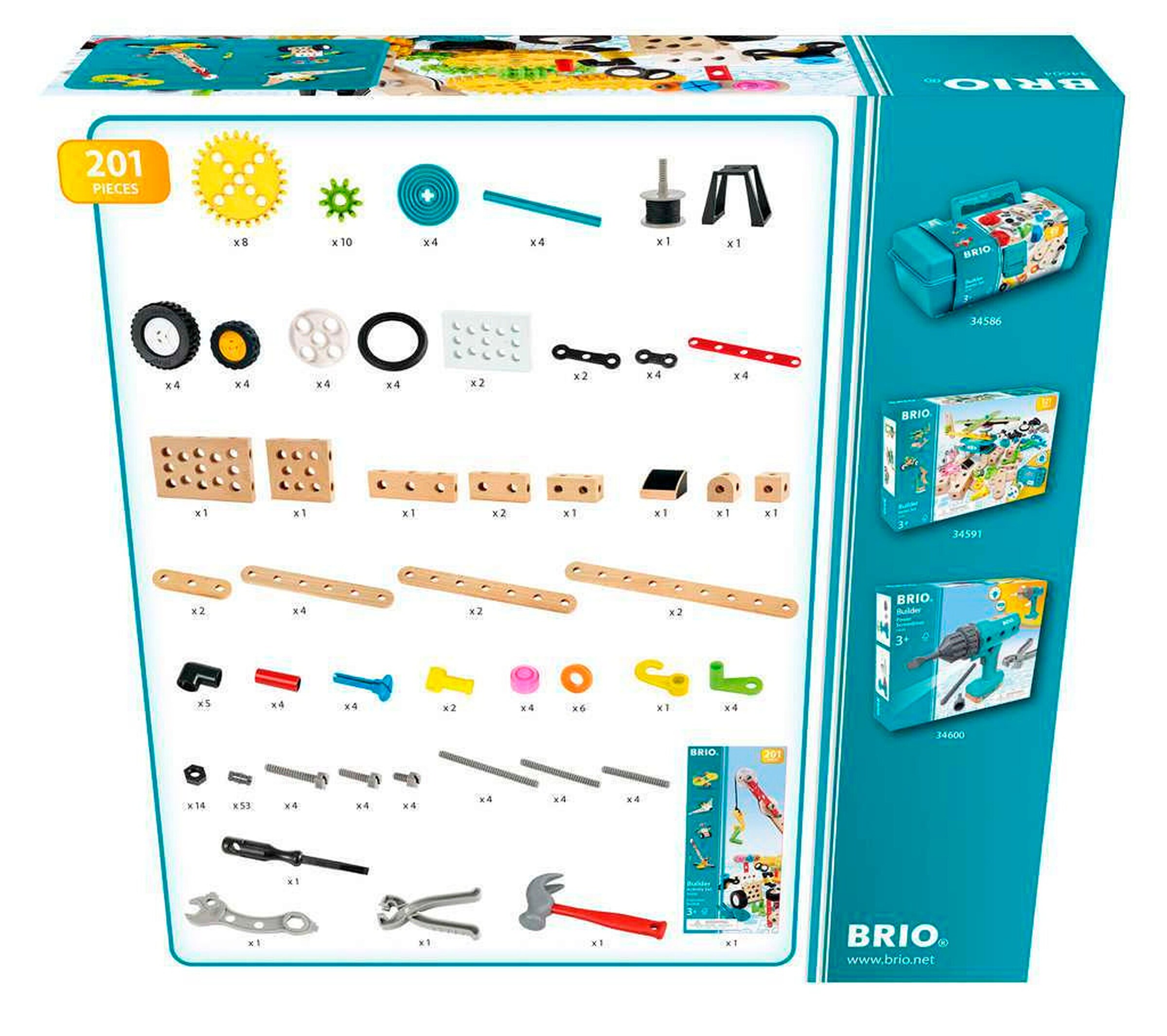 BRIO Kindergartenset, 201 Teile