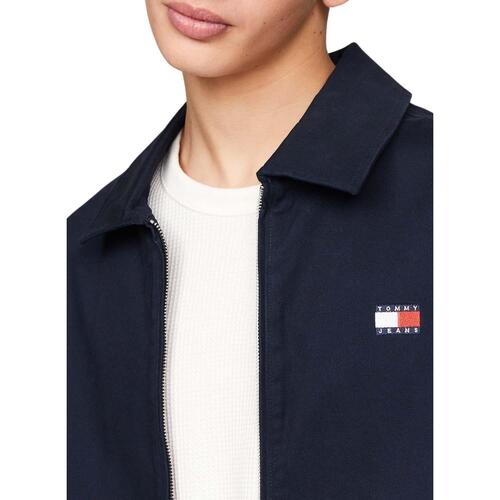 Tommy Jeans - TJM REG COTTON JACKET EXT Azul