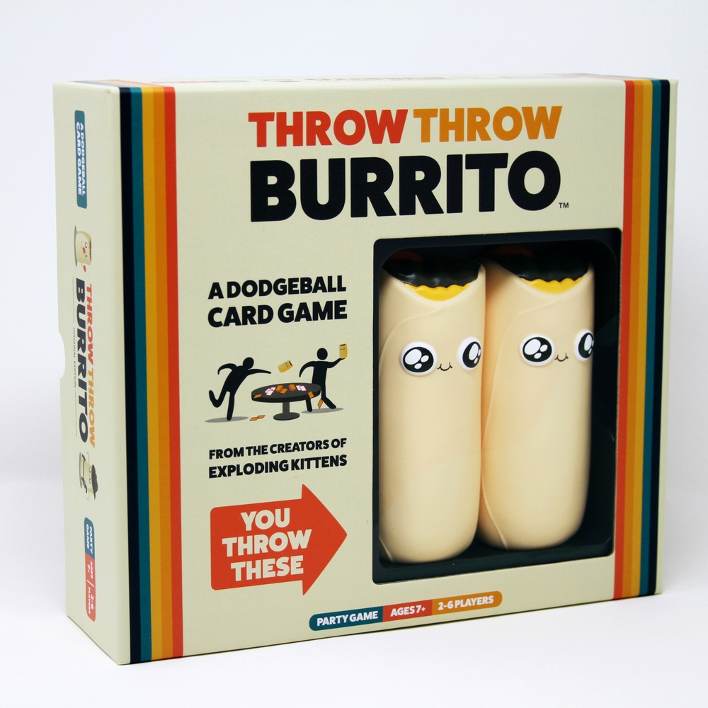 Exploding Kittens Throw Throw Burrito