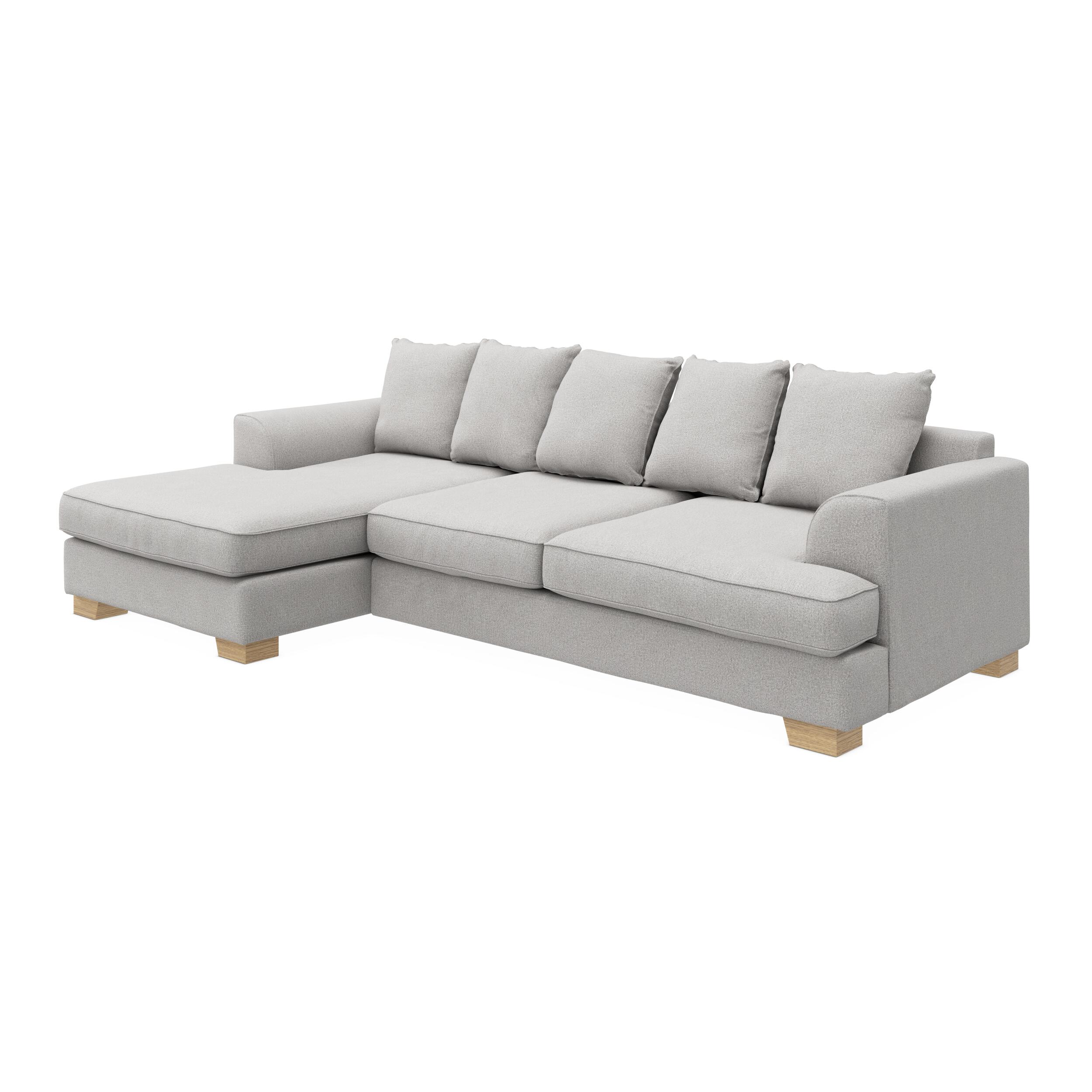 Kingston venstrevendt sofa med chaiselong