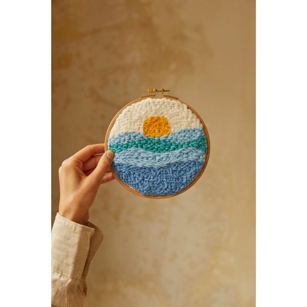 Ocean Meditation Punch Needle Kit