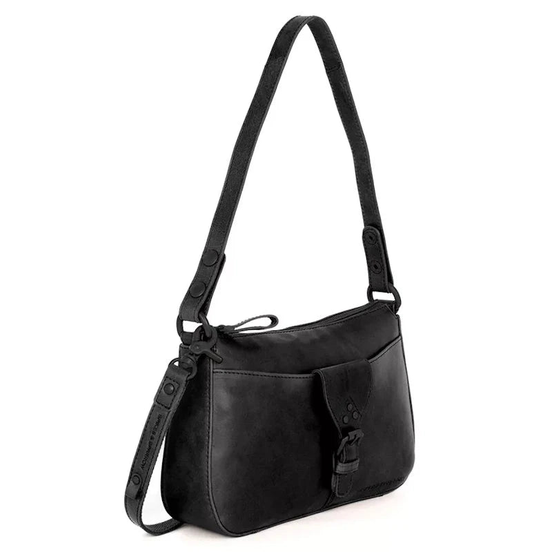 Spikes & Sparrow Bronco Ebonee Crossbodybag Black
