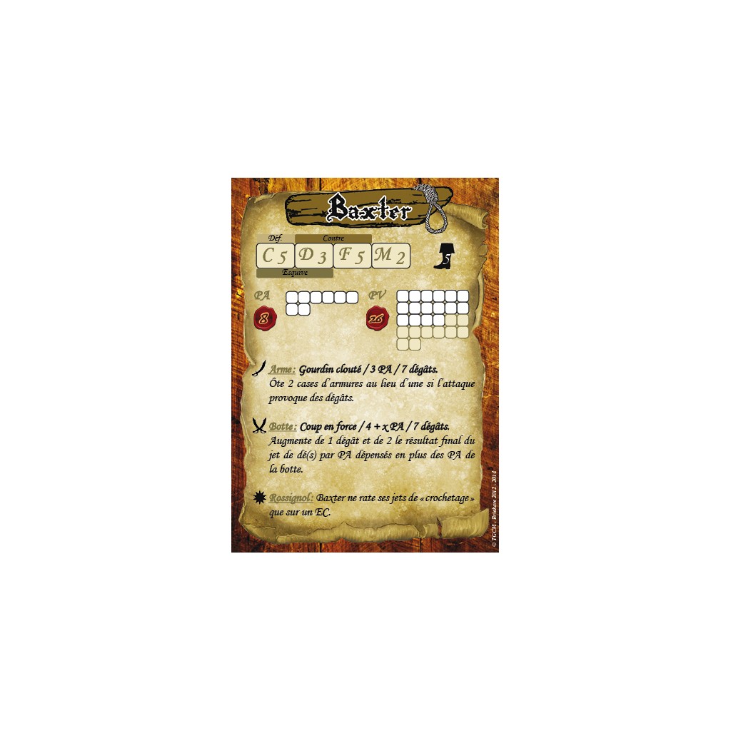 Briskars - Mercenaires - Baxter