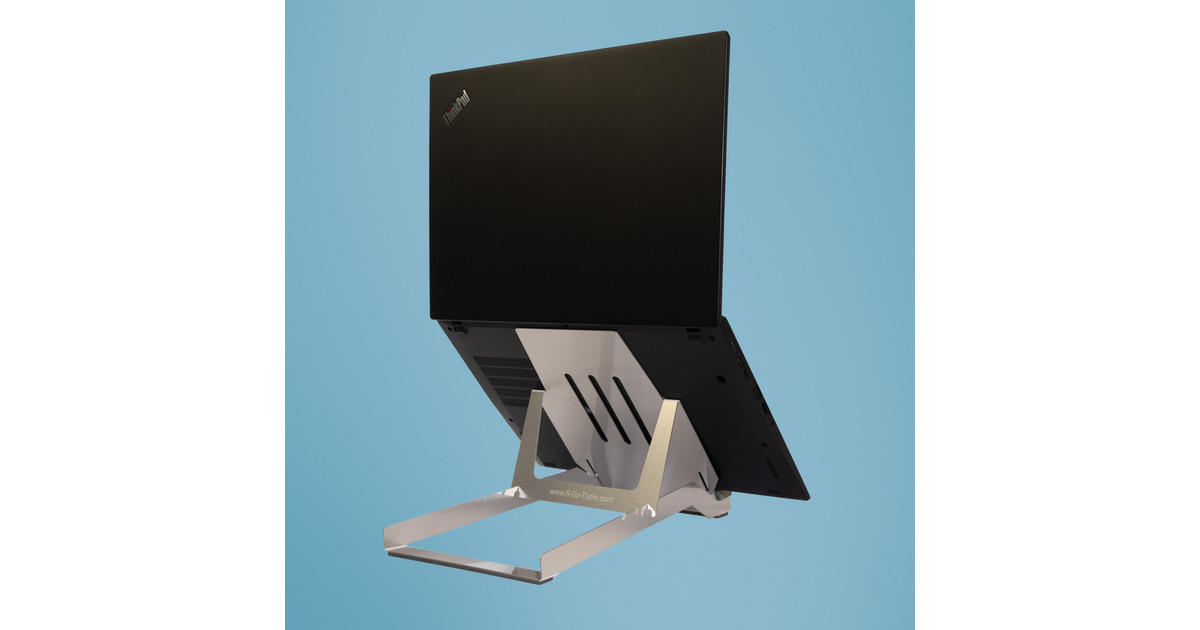 R-Go ToolsRiser Basic Laptopstandaard  (Aluminium)