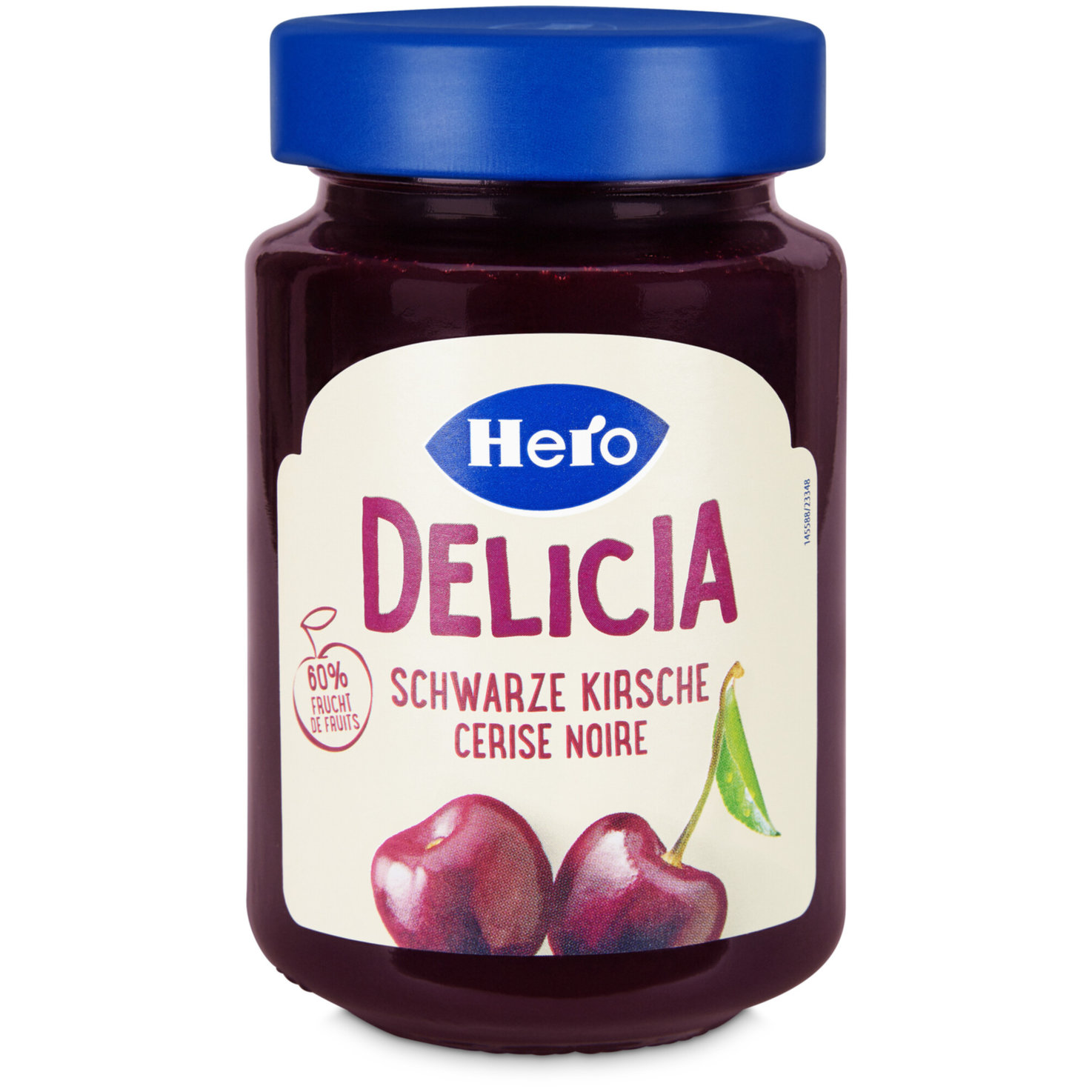 Hero Konfitüre Delicia Original schwarze Kirsche