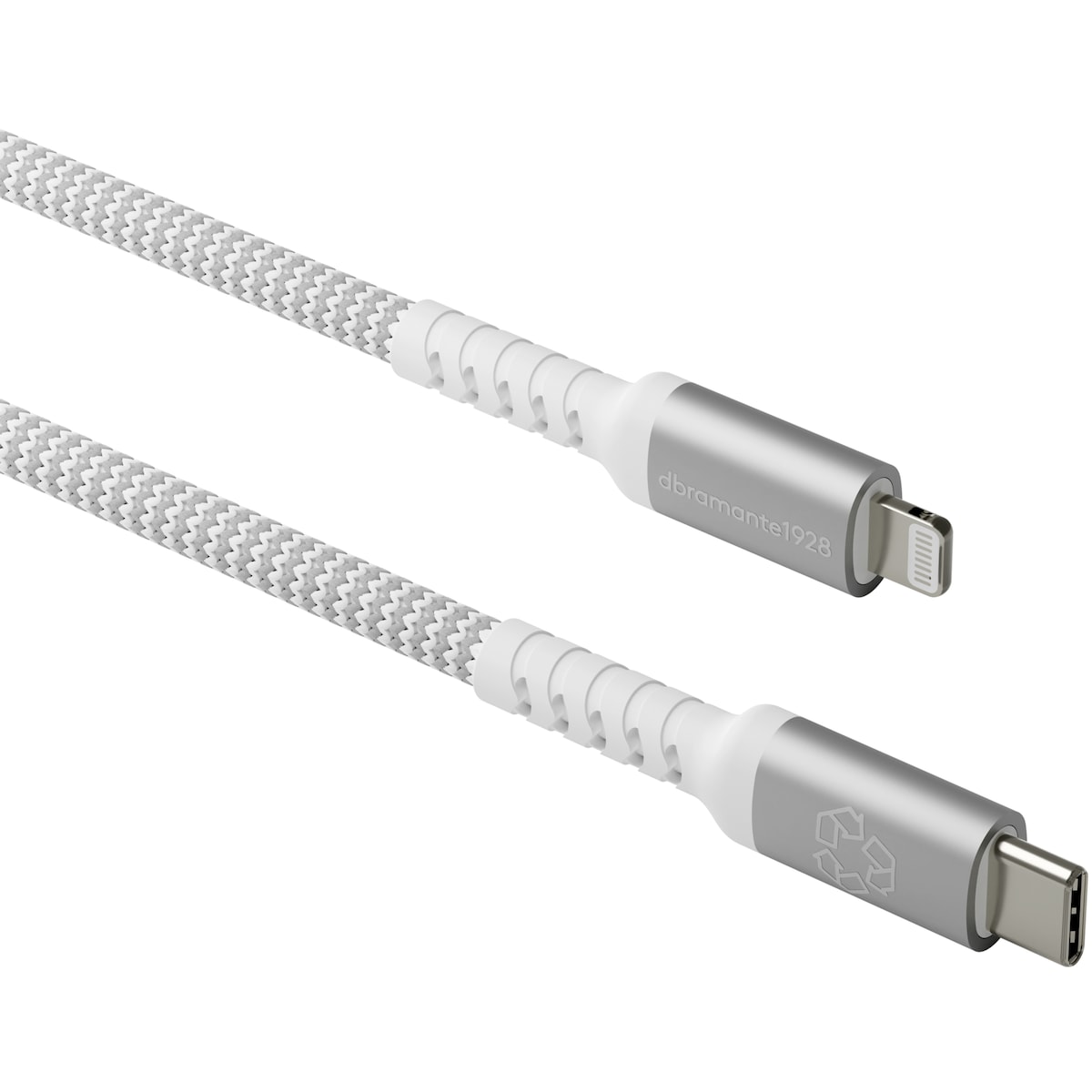 Dbramante1928 flettet USB-C til Lightning-kabel 1.2m