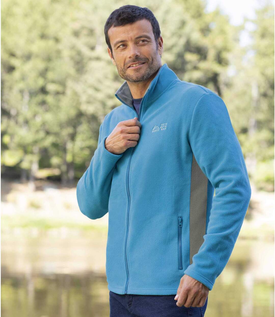 Lot de 2 Vestes Polaires Bicolores Atlas®