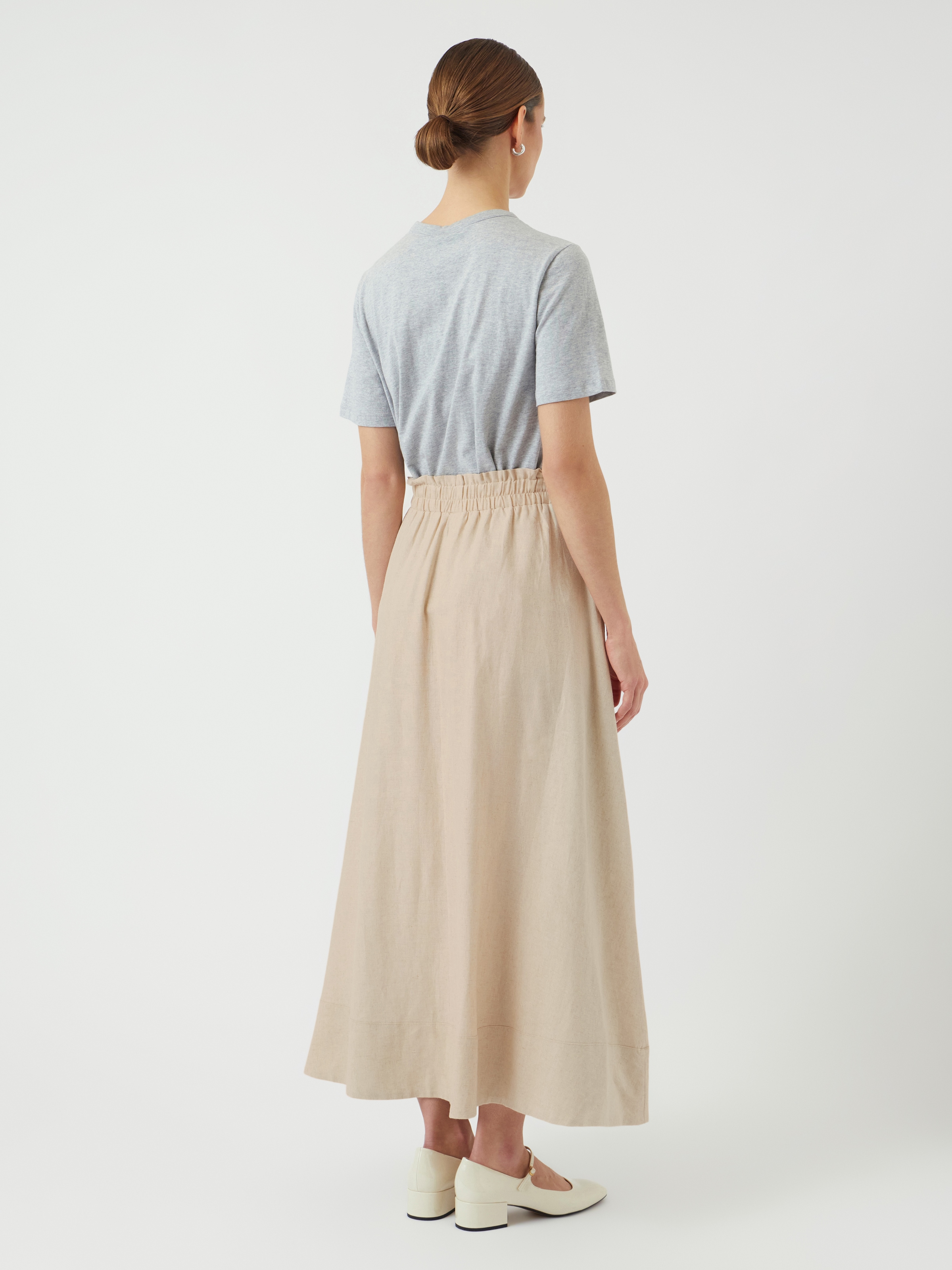 Y.A.S Maxirock »YASFLAXY HW ANKLE SKIRT NOOS«