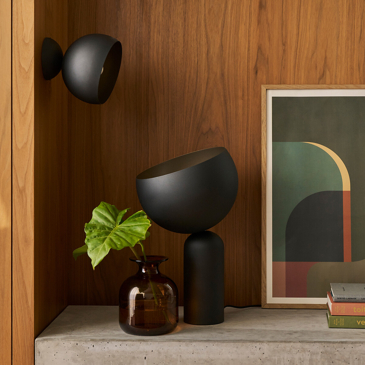 LA REDOUTE INTERIEURS<br>Candeeiro de mesa giratório de metal, Zinor