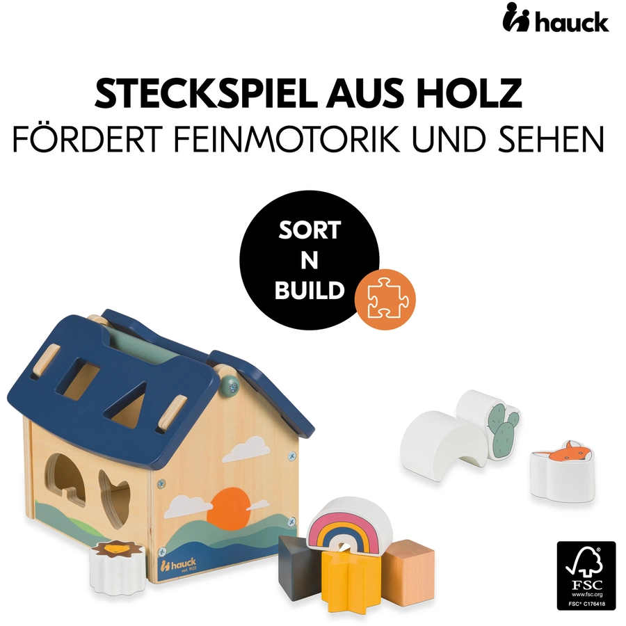 hauck Steckspiel Sort N Build