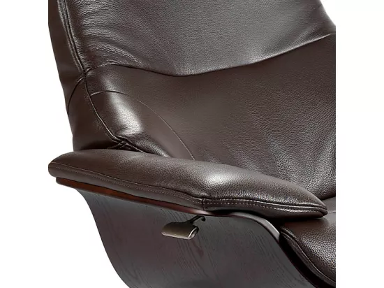 Fauteuil pivotant en cuir avec relax 5022 ANGEL CERDA