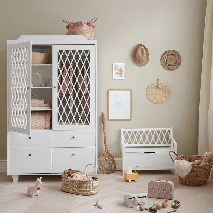 Cam Cam Copenhagen - Harlequin Kleiderschrank, weiss