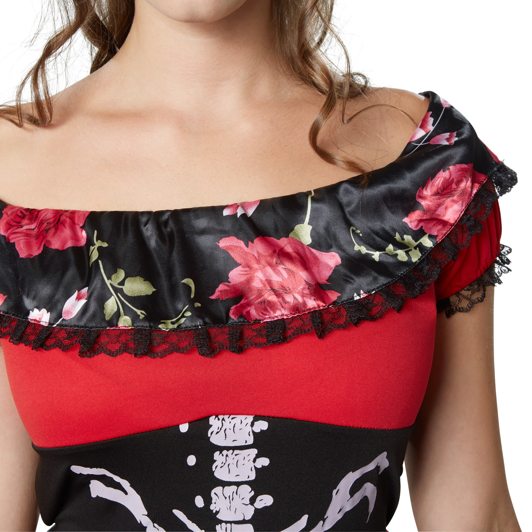 tectake® Frauenkostüm Gruselige Señorita