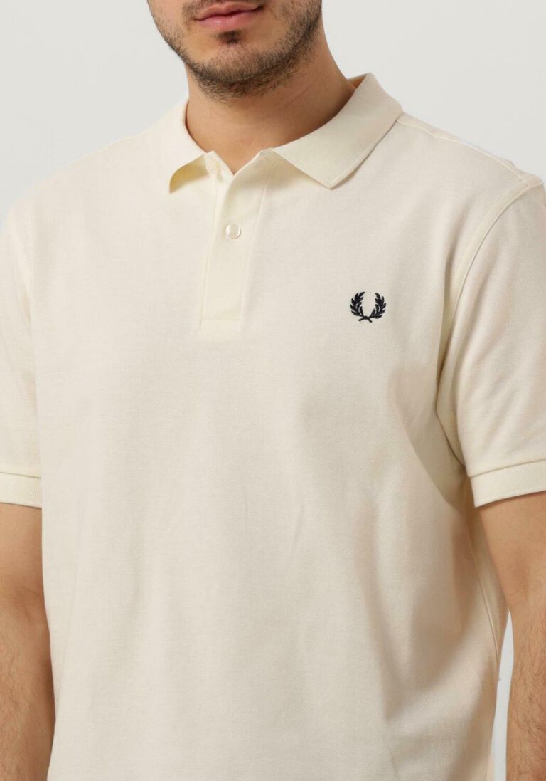 FRED PERRY ecru fred perry polo plain fred perry shirt