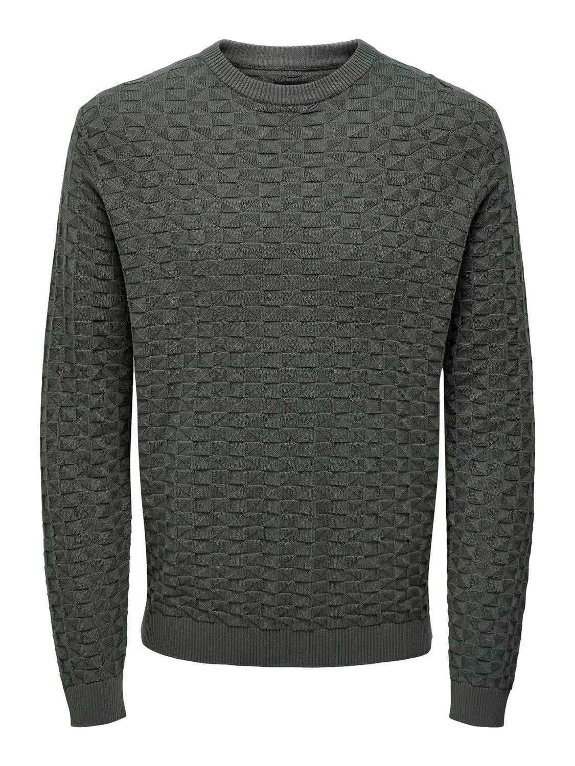 ONSKALLE Pullover Castor Gray