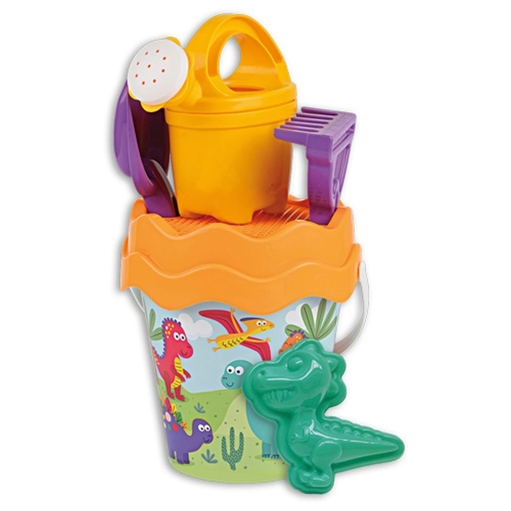 Dinosaurier-Strandset mit Gießkanne