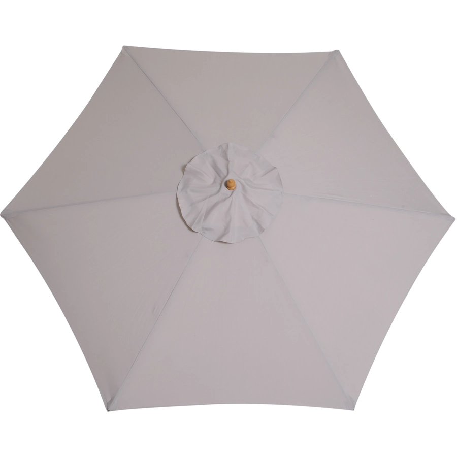 Outsunny Sonnenschirm 3-stufig verstellbar grau