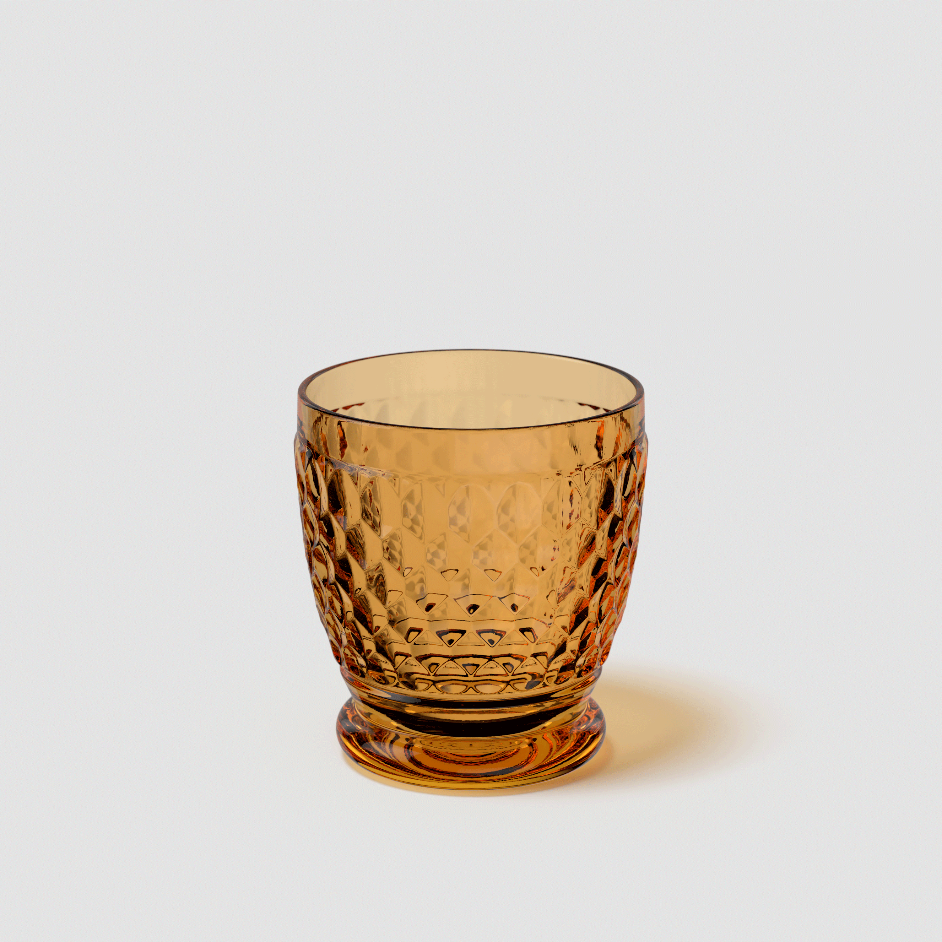 Boston Water glass Yellow, 6.8 oz, crystal glass