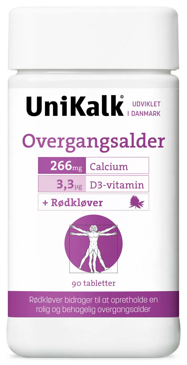 Unikalk Overgangsalder - 90 tabl.