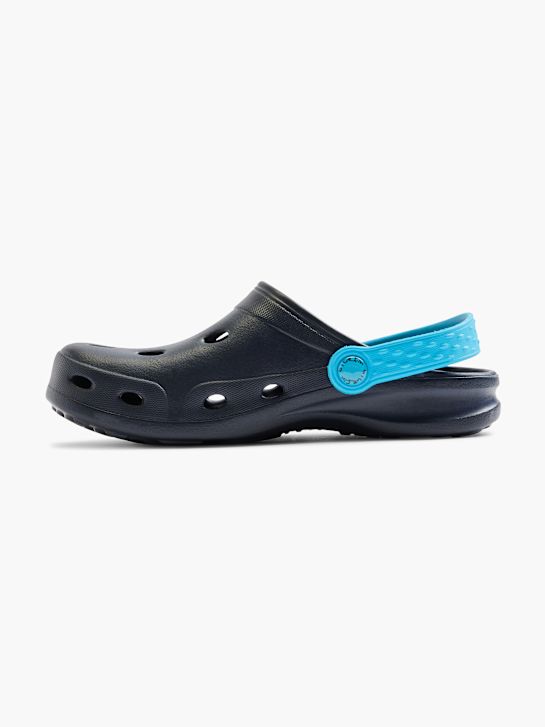 Blue Fin Clog Blau