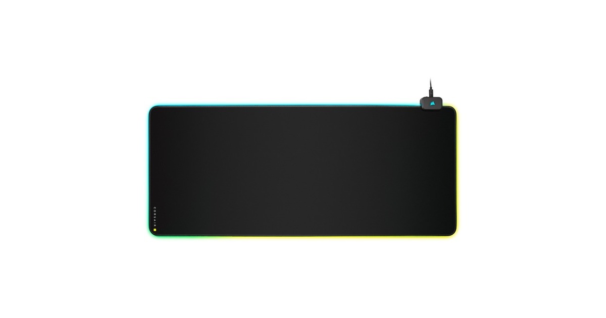 CorsairMM700 RGB Extended Mouse Pad  (Zwart, RGB leds)