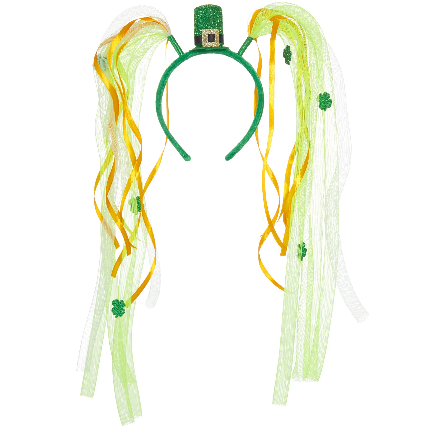 tectake® St. Patrick’s Day Kopfschmuck Schläuche und Bänder