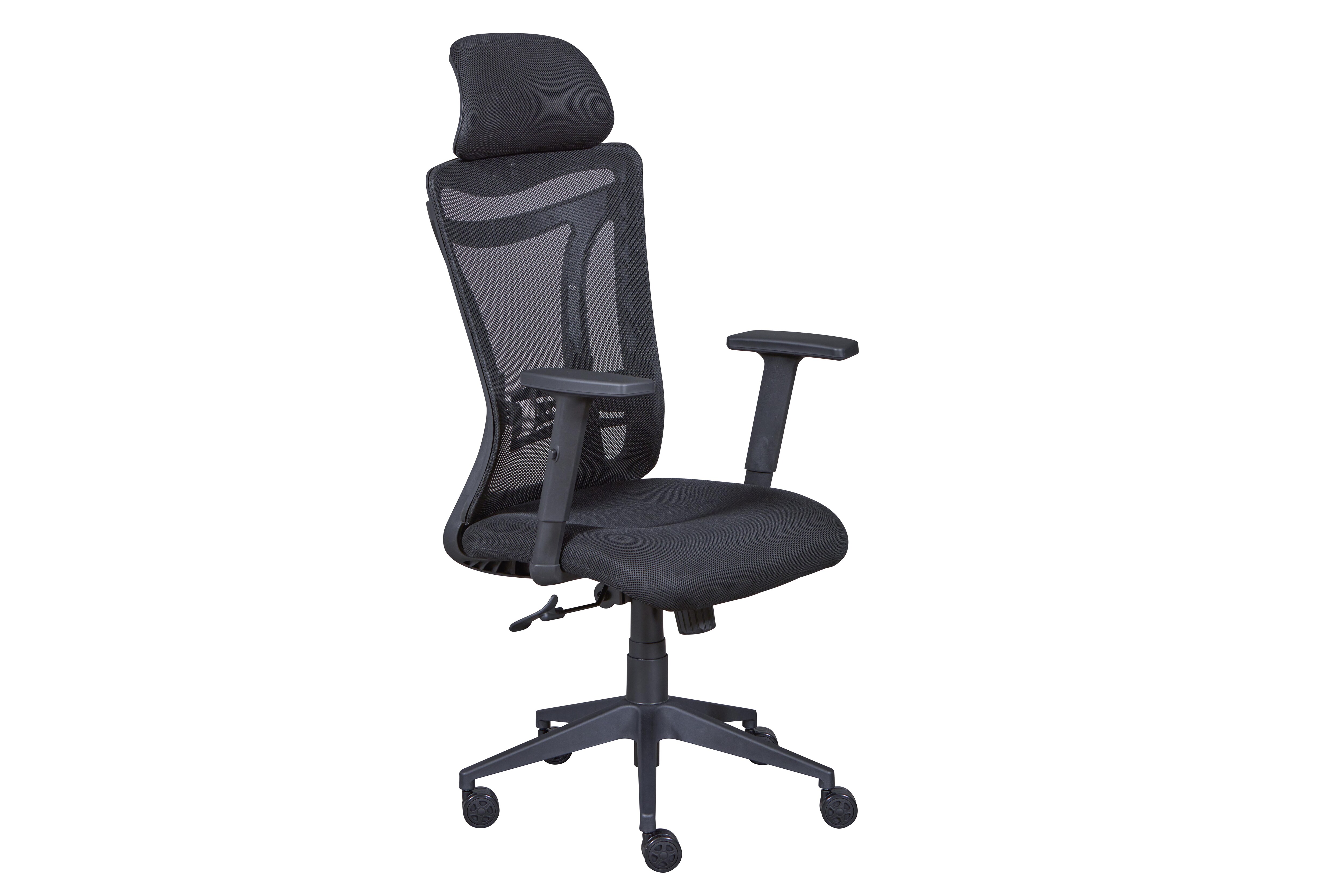 Inter Link Drehstuhl Bürostuhl mit Armlehnen XL Administrator