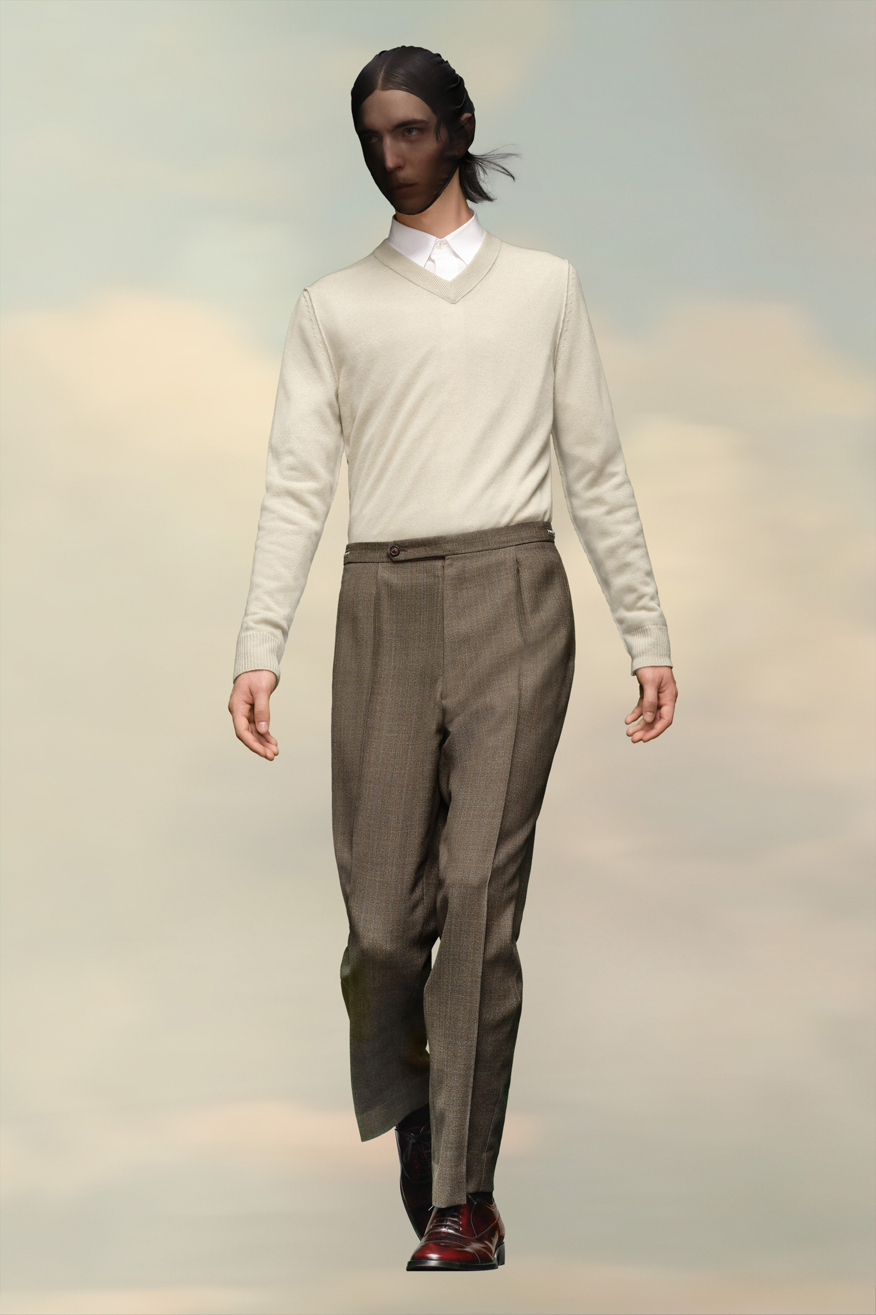 Pantalon en laine