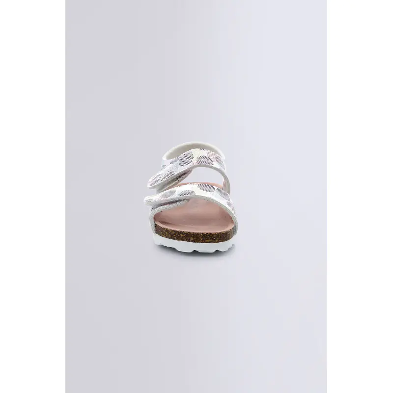 SUMMERKRO BLANC POIS MULTICOLOR (28-38) SANDALES Synthétique Fille
