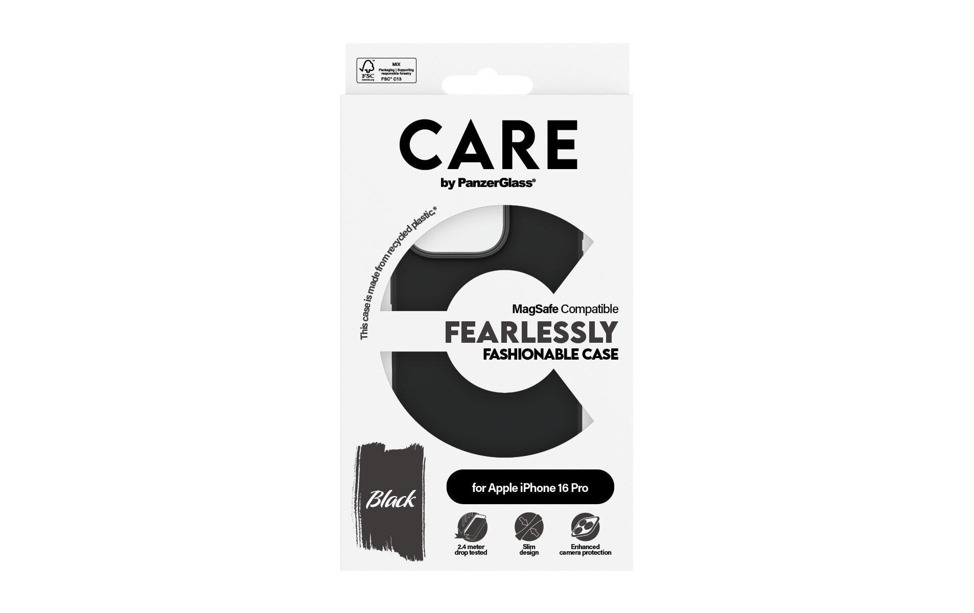 Back Cover Fashion iPhone 16 Pro SchwarzSchutzhülle für das Apple iPhone 16 Pro