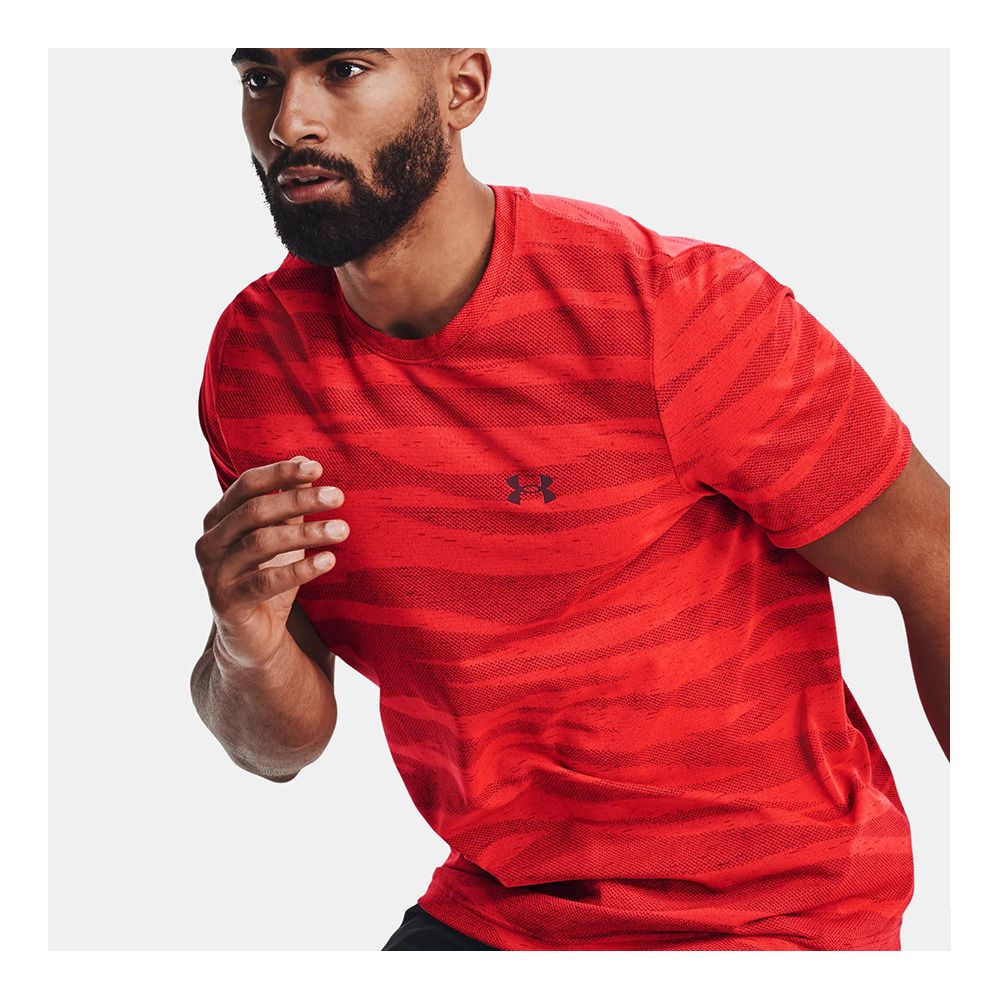 Under Armour SEAMLESS WAVE - Maillot Homme red
