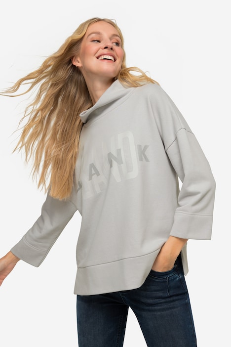 Sweatshirt, oversized, SANDBANK-Druck
