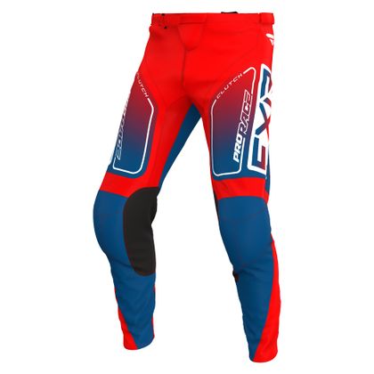 Pantalon cross FXR CLUTCH 24 2024 - Bleu / Rouge