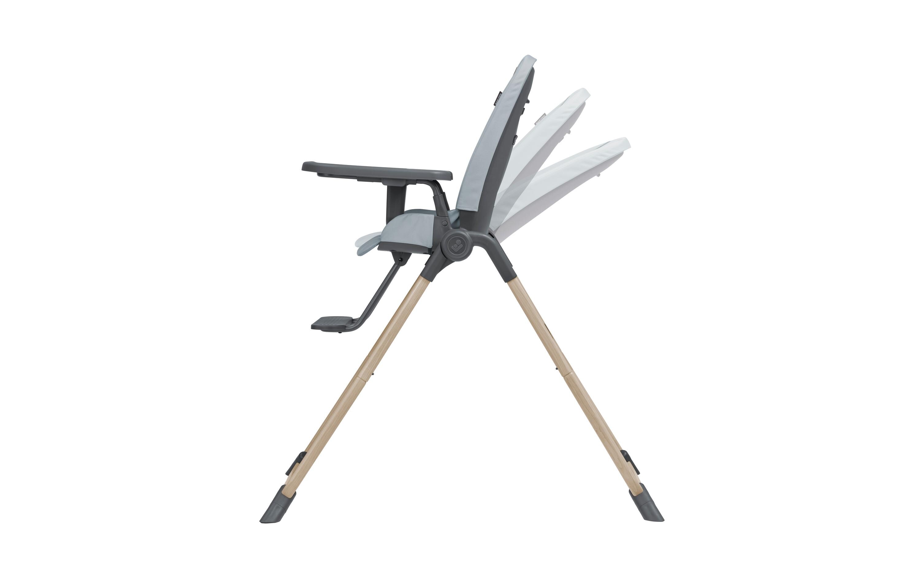 Hochstuhl Ava Beyond Grey<br>Platzsparender Baby-Hochstuhl
