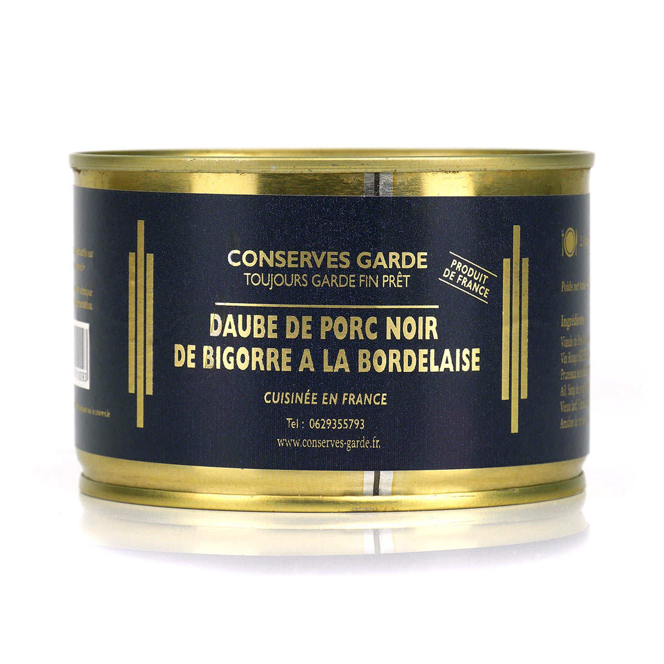 Daube à la bordelaise au Porc Noir de Bigorre IGP