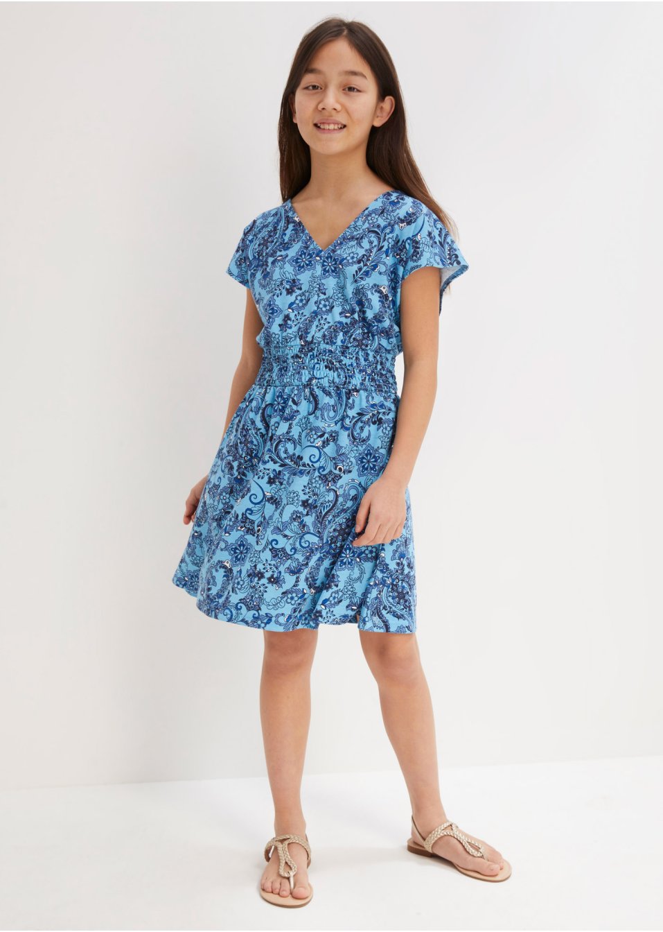 Robe en jersey fille