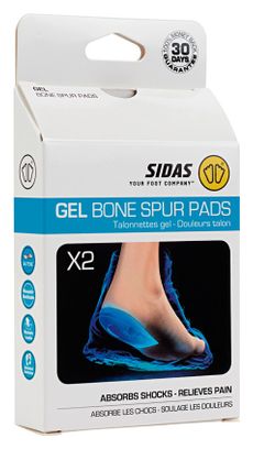 Talonnettes en gel conçues pour diminuer les douleurs au talon - Bone Spur Pads