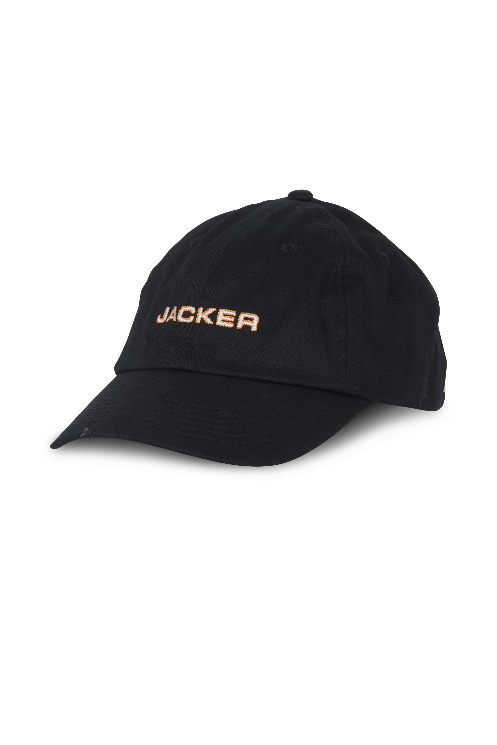 JACKER Casquette Euro Logo Cap Noir
