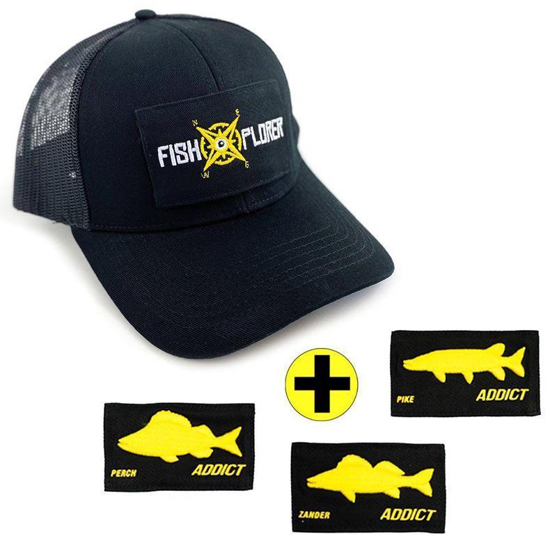 Casquette Fishxplorer Trucker - Pack Scratchs Carnassier 2+1 Gratuit