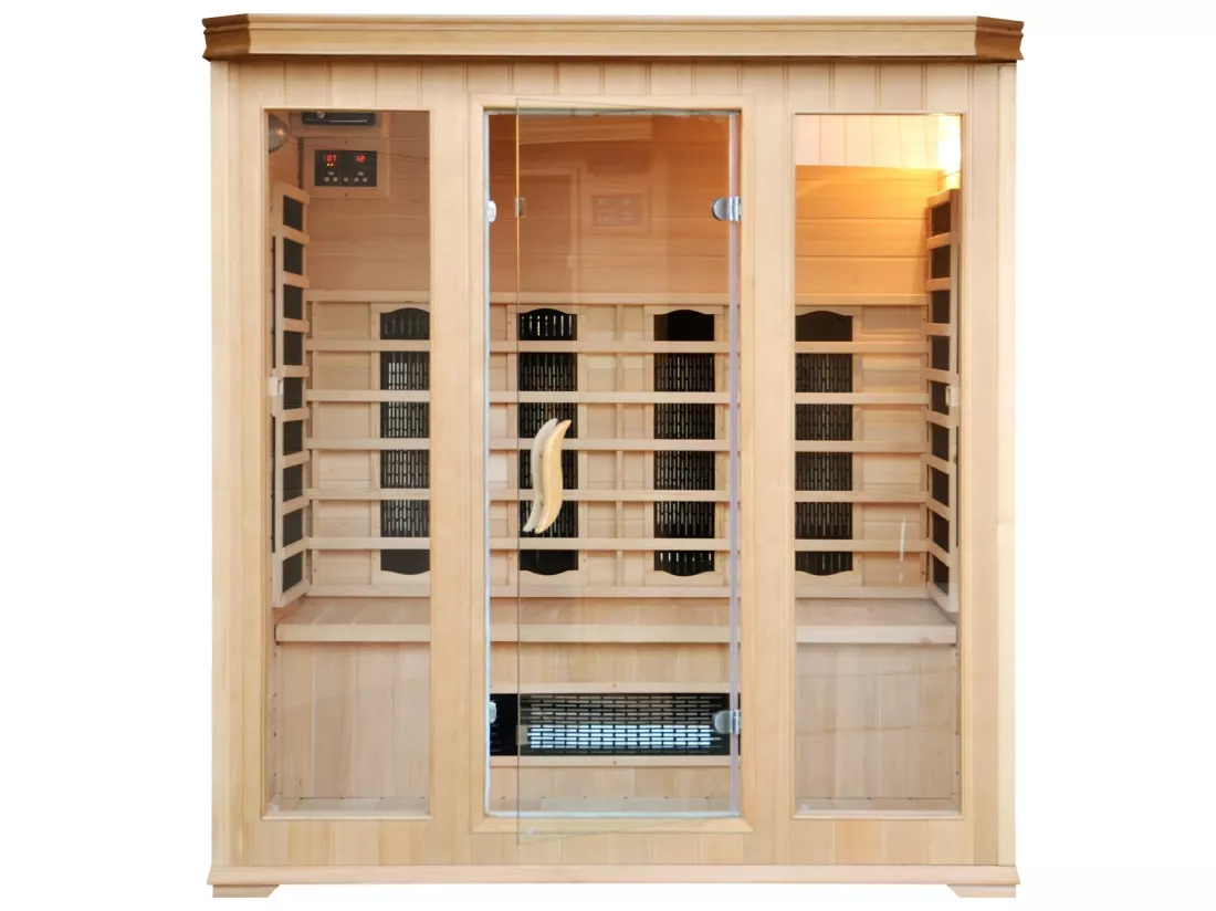 Cabine saune luxe infrarouge 4/5 places