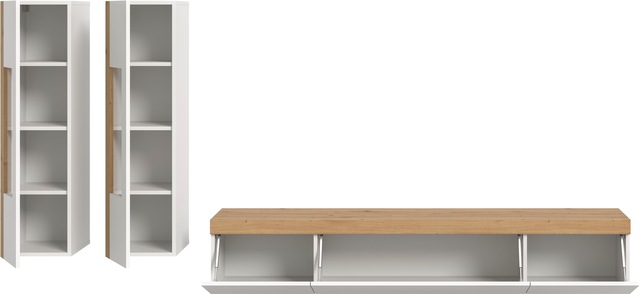INOSIGN Wohnwand »Svala, Breite 180 cm, Wohnkombination« Set, 3 Stk. tlg.