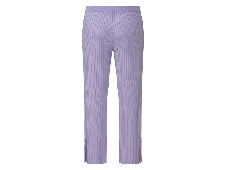 Dames geribde broek