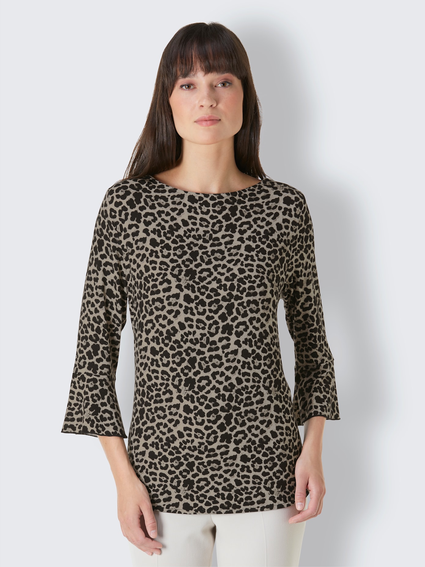 T-shirt viscose et soie contient de la soie