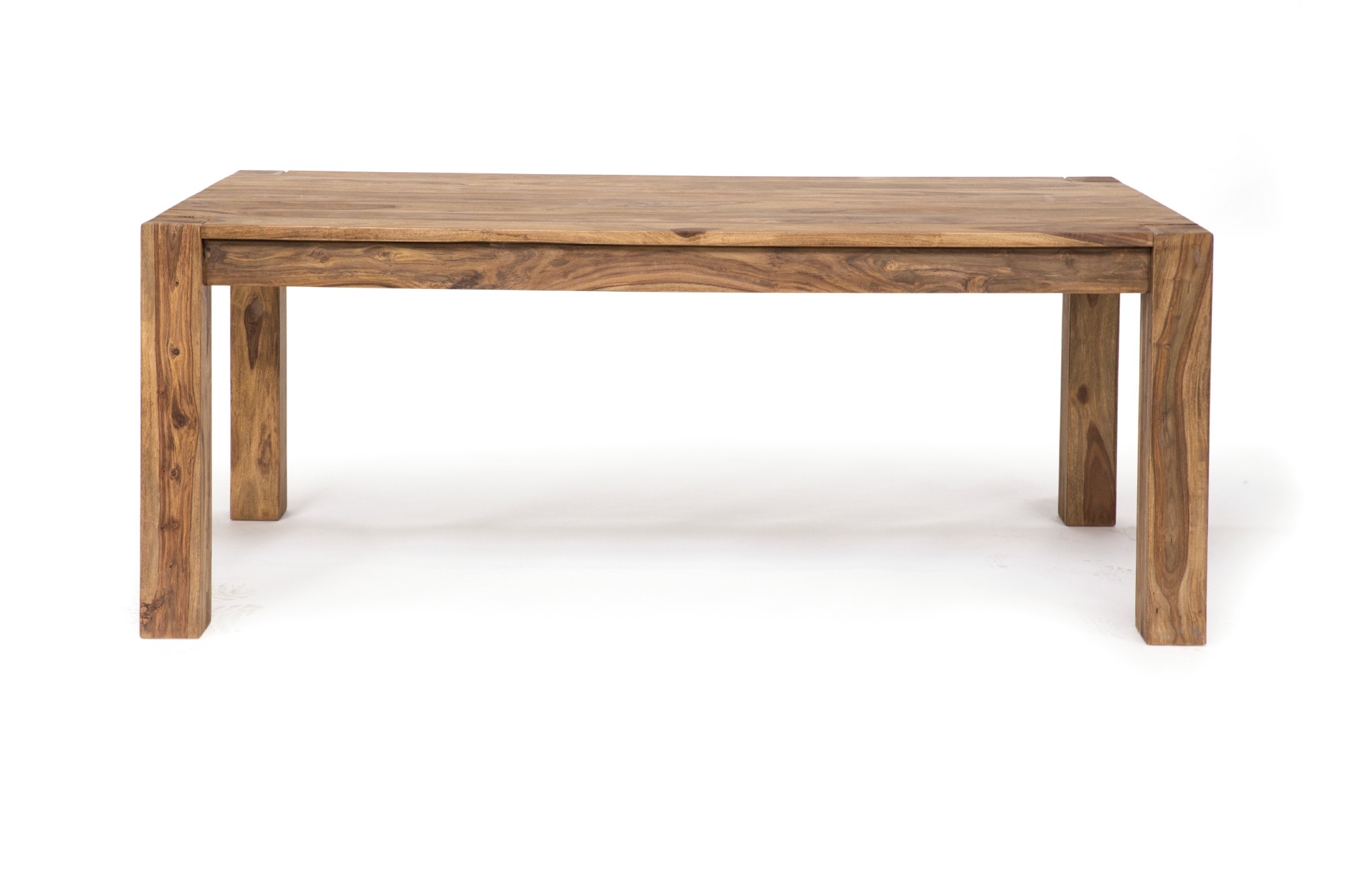 Ausziehtisch 'Benthalm', natur, L 200 cm   100 cm, B 100 cm, H 77 cm von fischer's lagerhaus