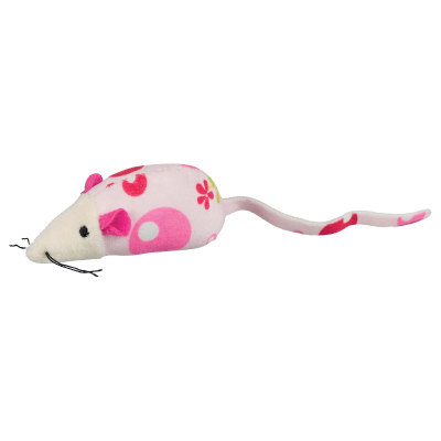 Trixie Maus/Fische Plüsch/Stoff 9-12cm