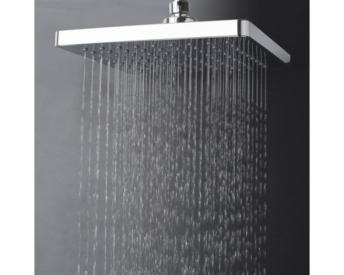 form&style Asti vierkante douchekop 200 x 200 mm chroom