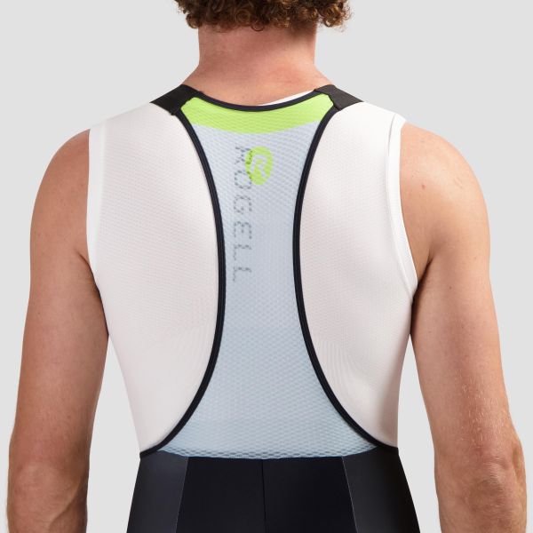 Rogelli Hero 2 Bib Cykelshorts, Black/Blue/Lime