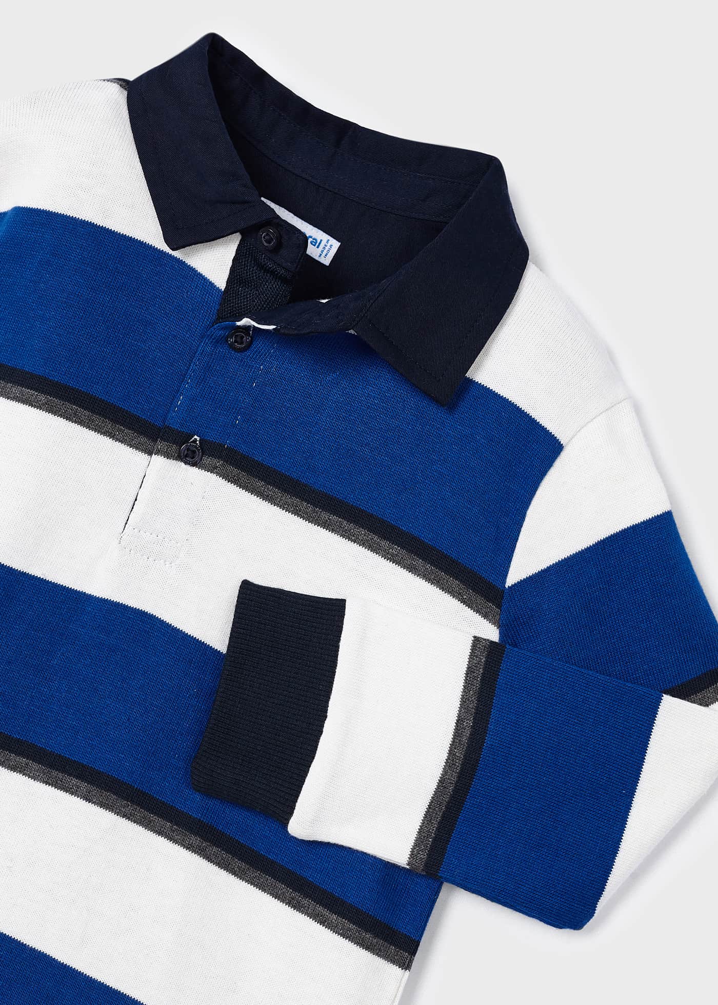 Camisa polo listrada Better Cotton para meninos