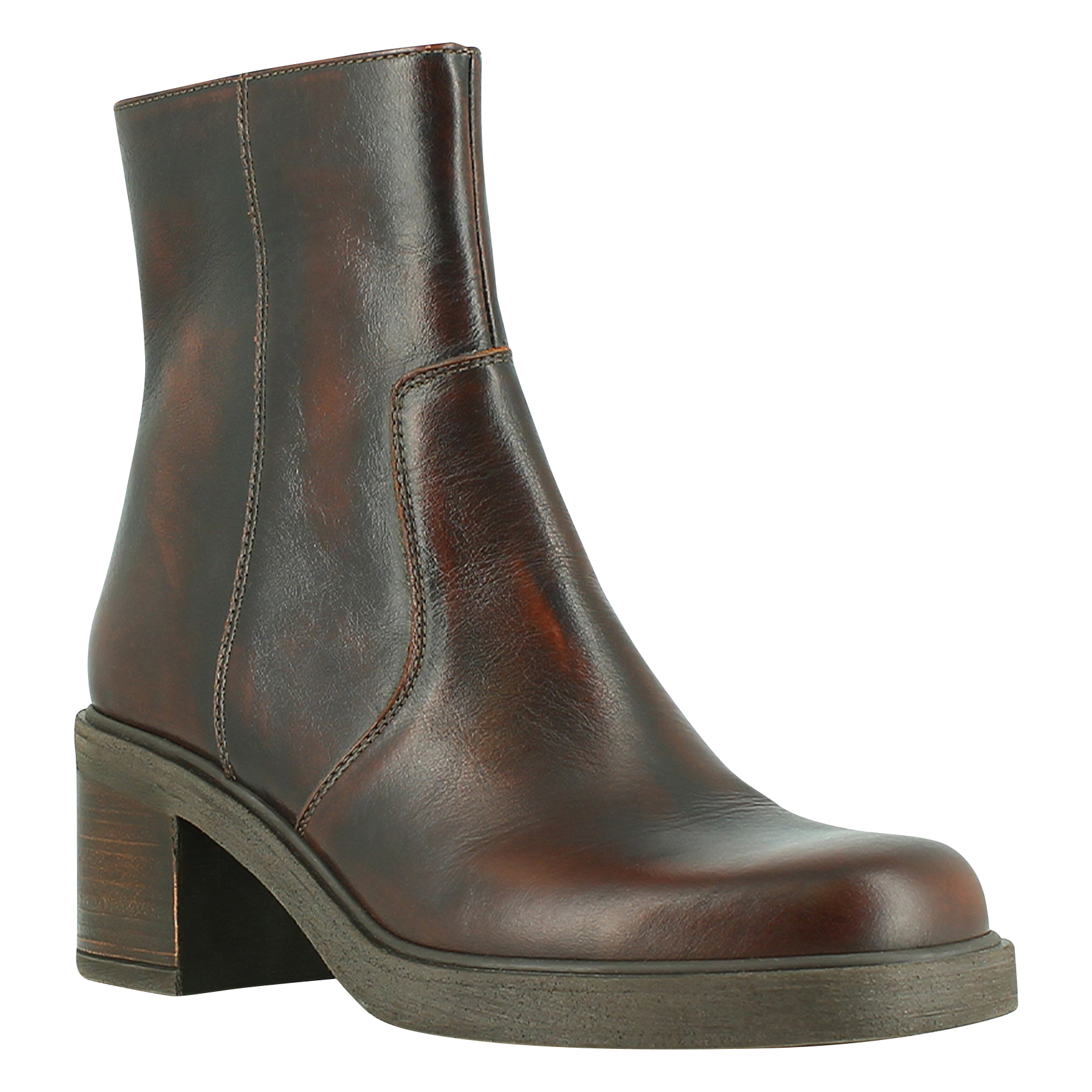 PANDA - Boots en cuir | Marron